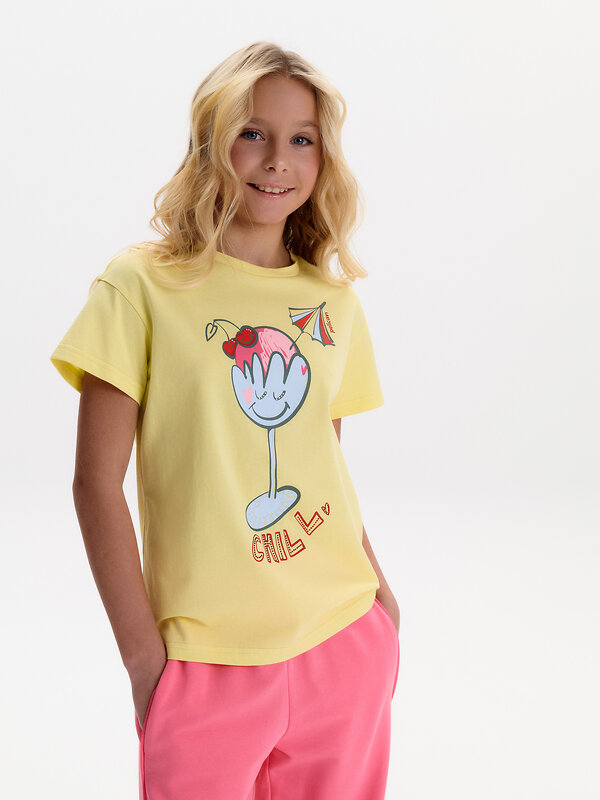 PELICAN Футболка 581361 GFT3388/1 Ванильный