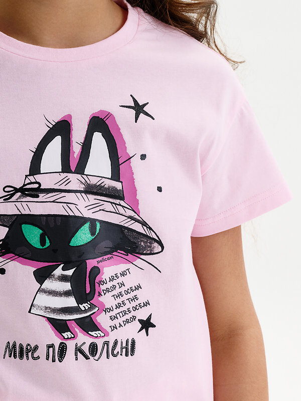 PELICAN Футболка 581391 GFT3389/3 Светло-розовый