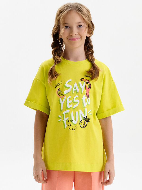 PELICAN Футболка 581394 GFT3390/2 Яблочный