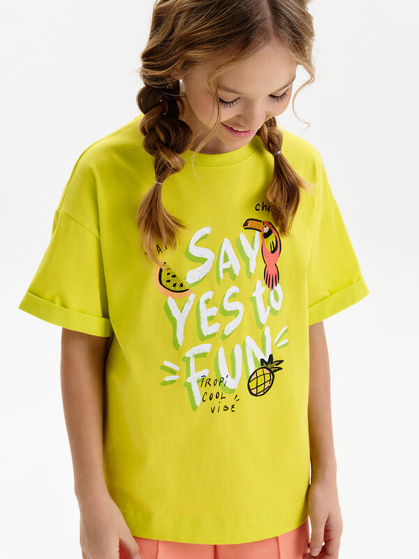 PELICAN Футболка 581394 GFT3390/2 Яблочный