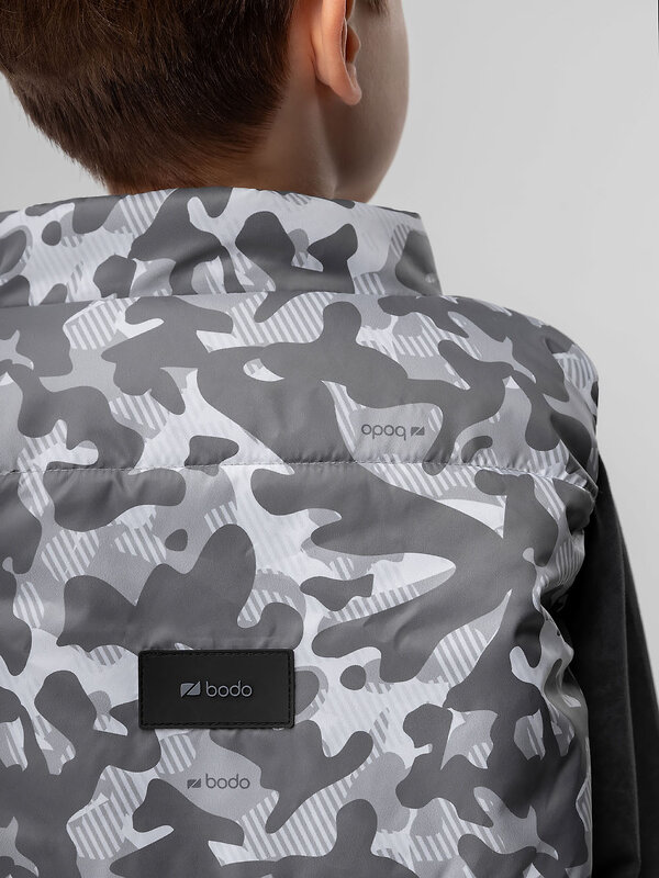 Bodo Жилет 581412 14-84MU серый