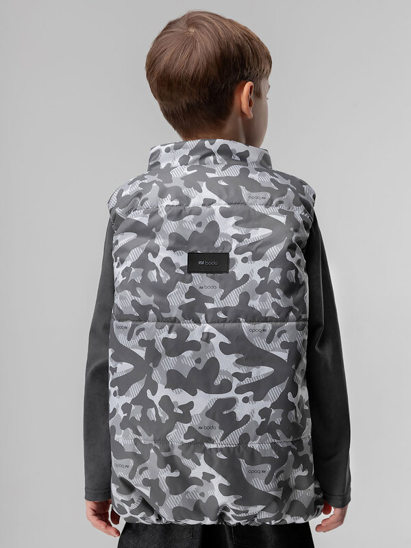 Bodo Жилет 581412 14-84MU серый