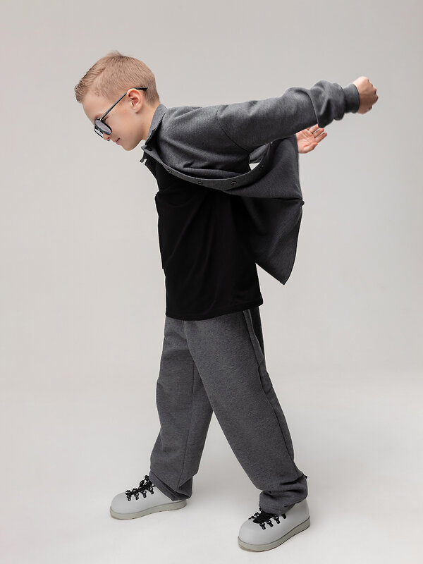 Bodo Костюм 581421 11-661MU темно-серый меланж