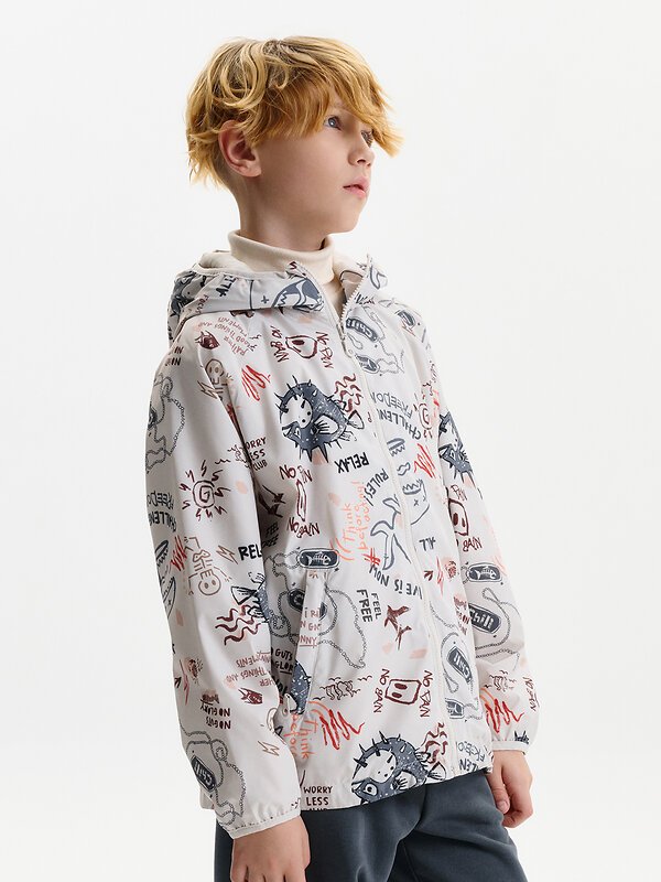 PELICAN Ветровка 581454 BZTN3389 Молочный