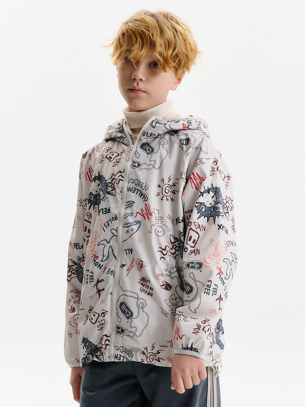 PELICAN Ветровка 581454 BZTN3389 Молочный