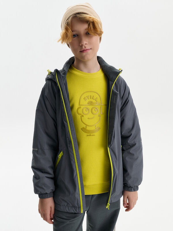 PELICAN Ветровка 581456 BZIM3388 Серый