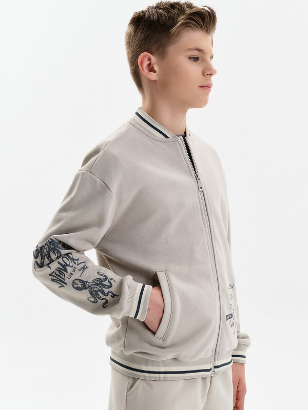 PELICAN Толстовка 581460 BFX3389 Светло-серый