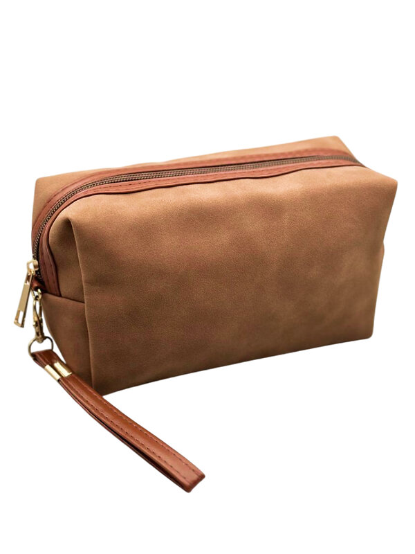 Sunflower Косметичка-пенал замшевая женская 2023-25, коричневый 581467 23569 