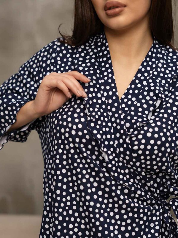 Текс-плюс Халат 581526 00-00246713 Синий