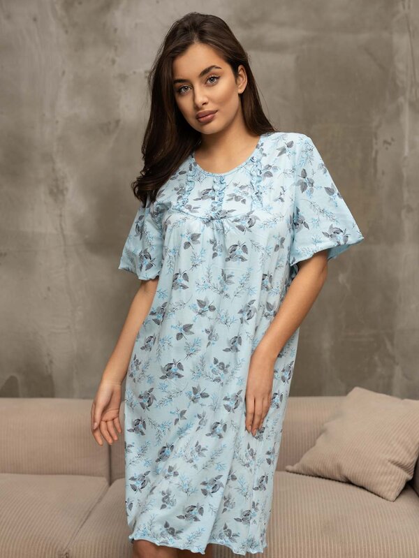 Текс-плюс Сорочка 581529 00-00246676 Голубой