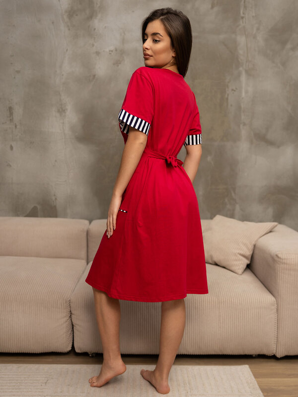 Текс-плюс Халат 581532 00-00246475 Бордовый