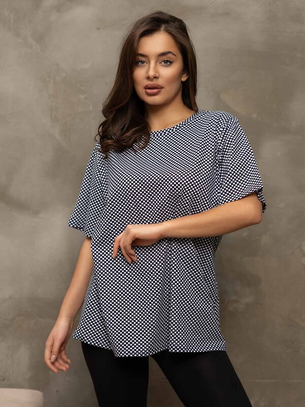 Текс-плюс Футболка 581534 00-00246508 Синий,белый