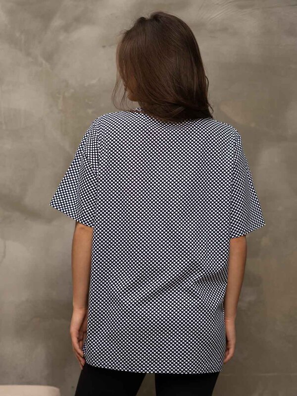 Текс-плюс Футболка 581534 00-00246508 Синий,белый