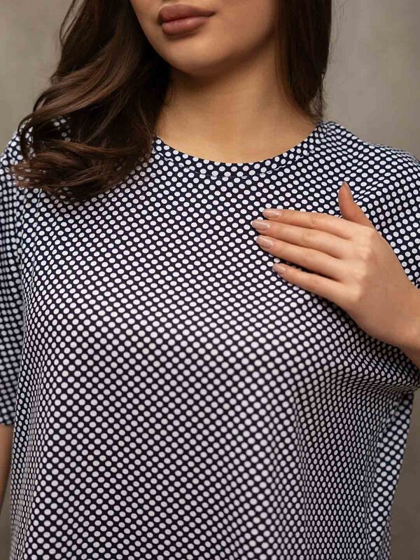 Текс-плюс Футболка 581534 00-00246508 Синий,белый