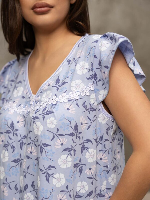 Текс-плюс Сорочка 581537 00-00246709 Голубой