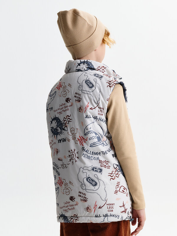 PELICAN Жилет 581567 BZVM3389 Серый