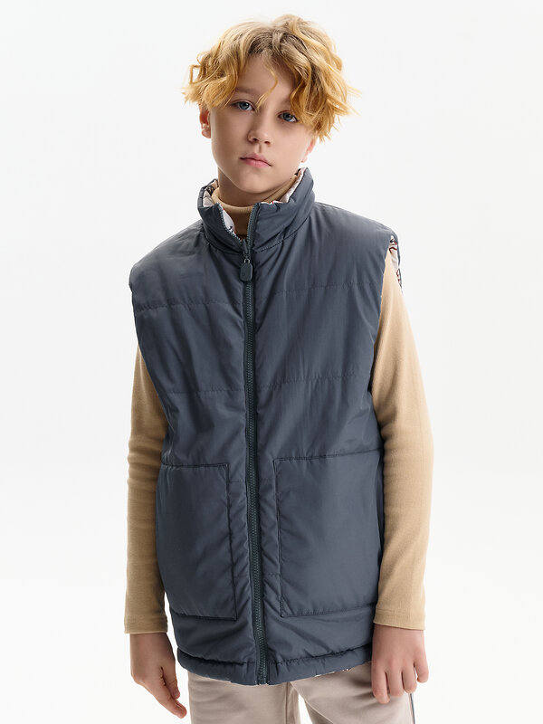 PELICAN Жилет 581567 BZVM3389 Серый