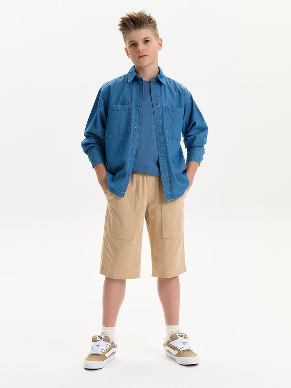 PELICAN Майка 581576 BFVV3369/4 Джинс