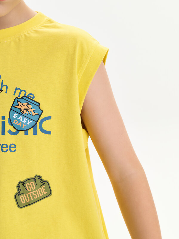 PELICAN Майка 581577 BFVV3387 Желтый