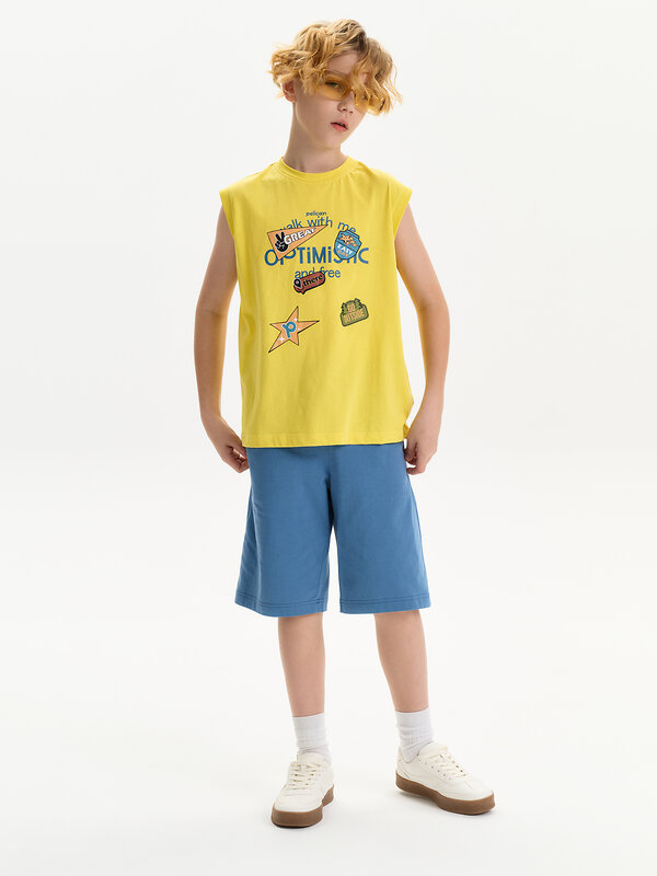 PELICAN Майка 581577 BFVV3387 Желтый