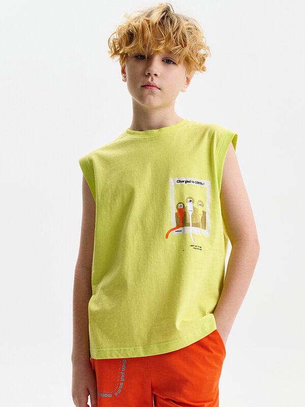 PELICAN Майка 581580 BFVV3388 Яблочный