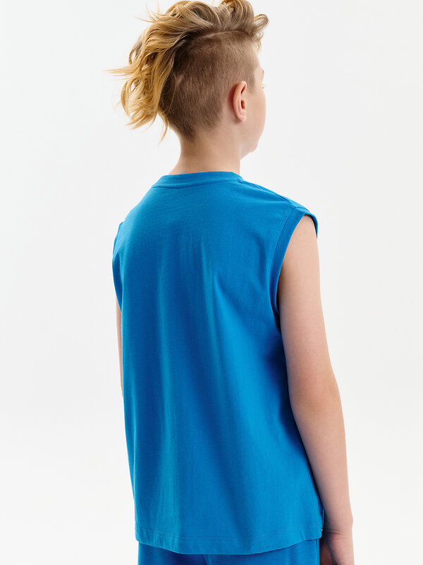 PELICAN Майка 581584 BFVV3389 Лазурный