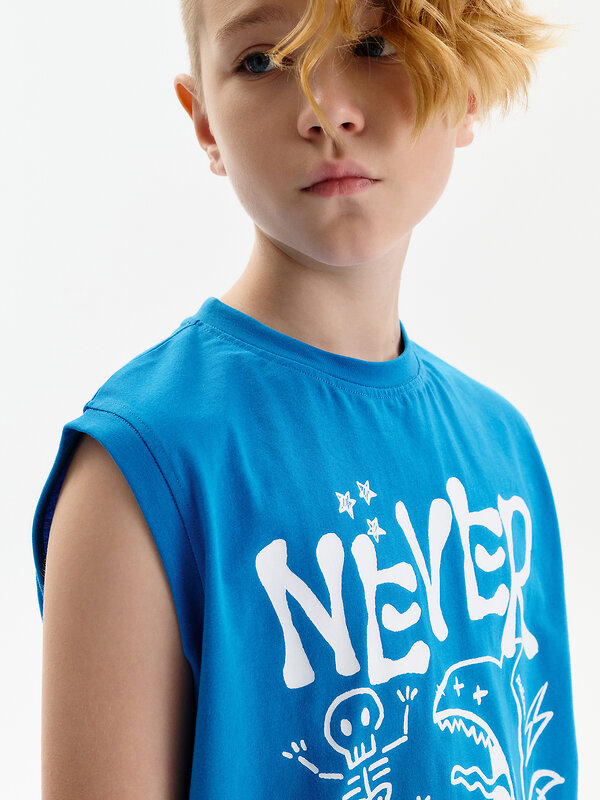 PELICAN Майка 581584 BFVV3389 Лазурный