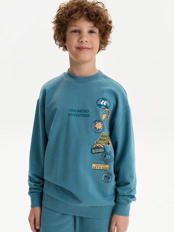 PELICAN Толстовка 581598 BFN3387 Джинс