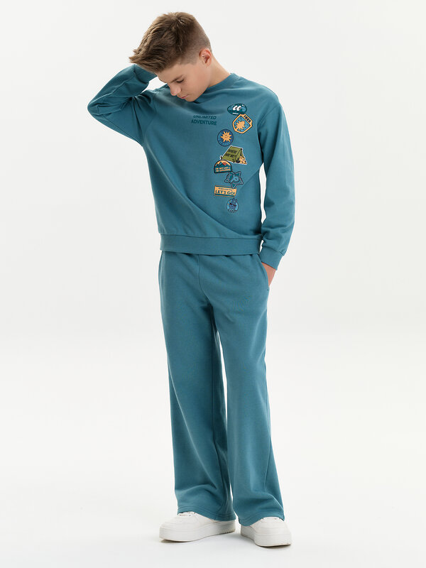 PELICAN Толстовка 581598 BFN3387 Джинс