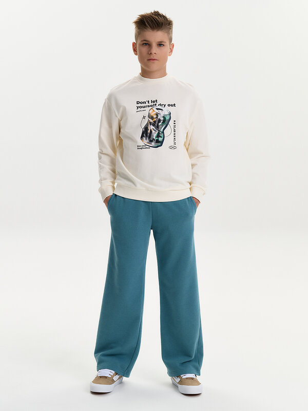 PELICAN Толстовка 581599 BFN3387/1 Молочный