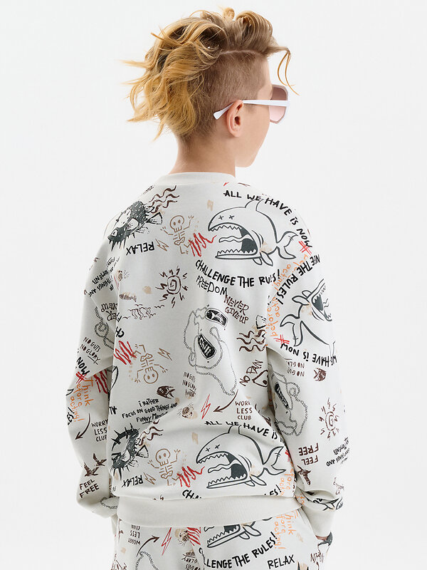 PELICAN Толстовка 581601 BFN3389/1 Молочный