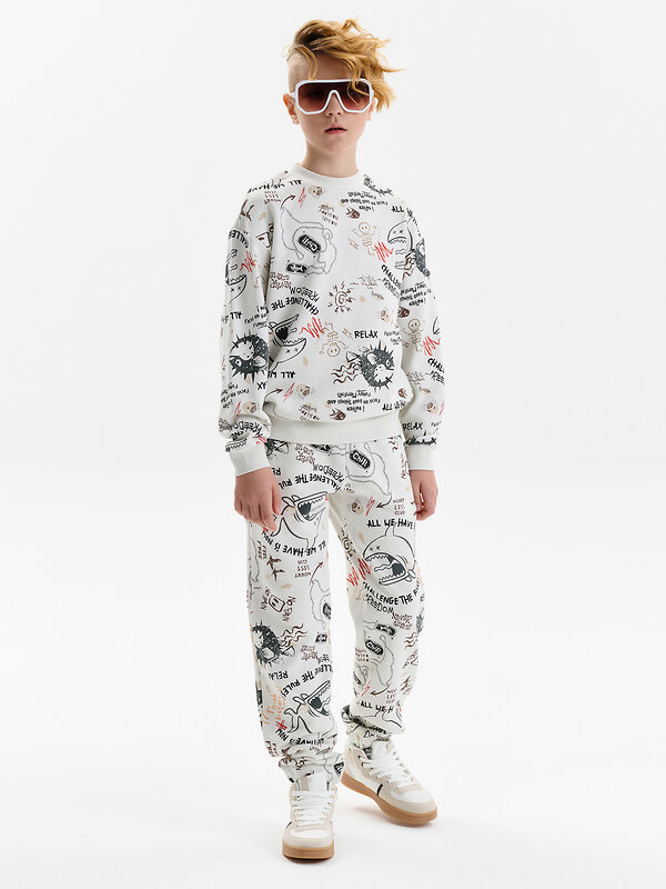 PELICAN Толстовка 581601 BFN3389/1 Молочный