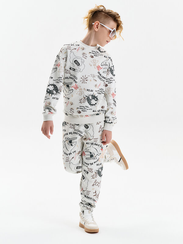 PELICAN Толстовка 581601 BFN3389/1 Молочный