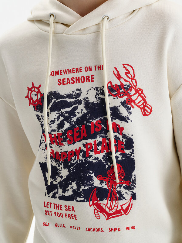 PELICAN Толстовка 581603 BFNK3371 Молочный