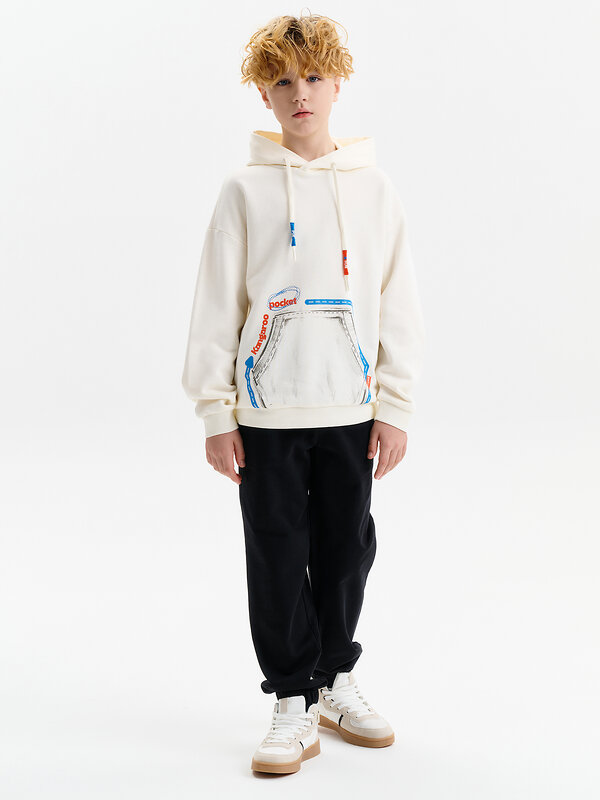 PELICAN Толстовка 581607 BFNK3388/1 Молочный