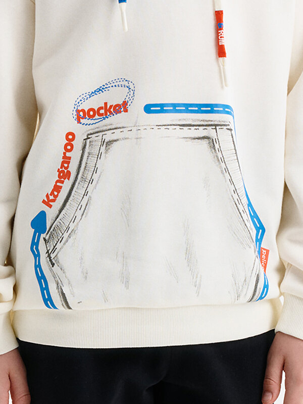 PELICAN Толстовка 581607 BFNK3388/1 Молочный