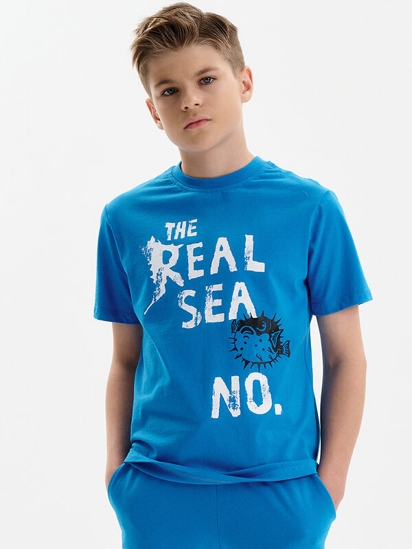 PELICAN Футболка 581630 BFT3389/2 Лазурный