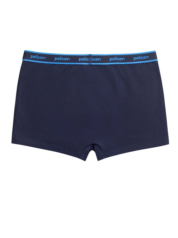 PELICAN Трусы 581634 BUHB3393(3) Синий/джинс/темно-зеленый