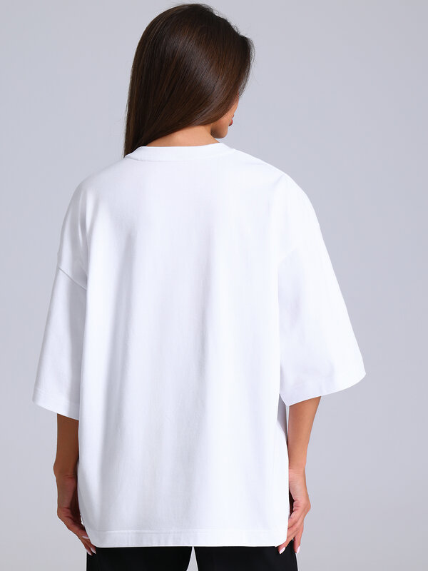 Апрель Футболка 581646 1ЖДФК5039804 белый