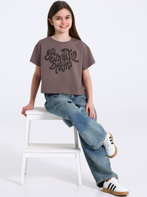 Апрель Футболка 581648 1ДДФК4696001 светло-коричневый