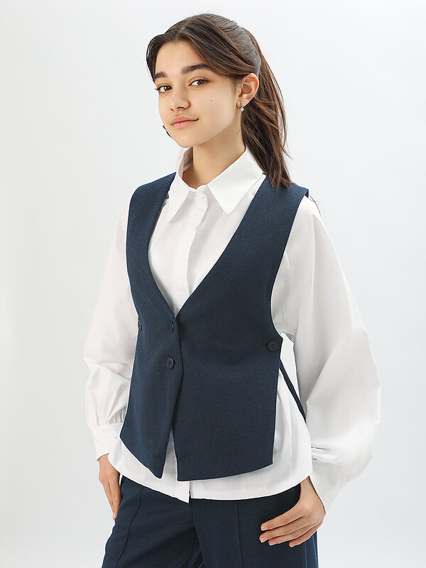 Соль&Перец Жилет 581669 SP2513 синий