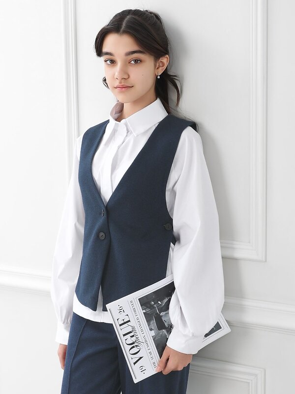 Соль&Перец Жилет 581669 SP2513 синий