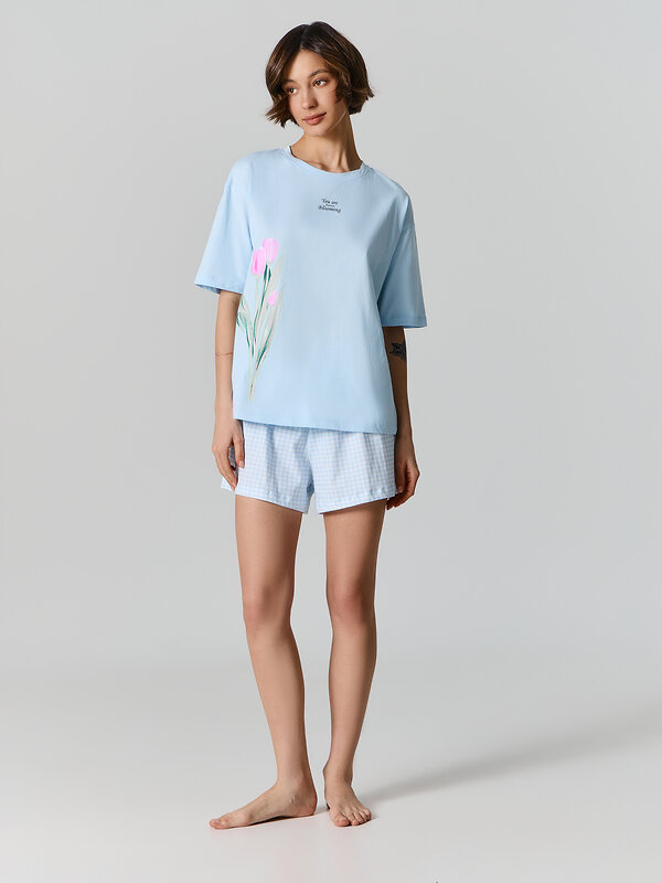 MARK FORMELLE Комплект 581698 592591 голубое небо +голубая клетка