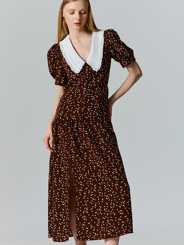 MARK FORMELLE Платье 581708 154036 молочный горошек