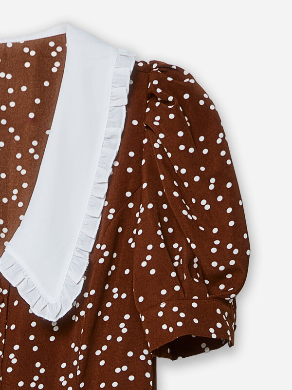 MARK FORMELLE Платье 581708 154036 молочный горошек