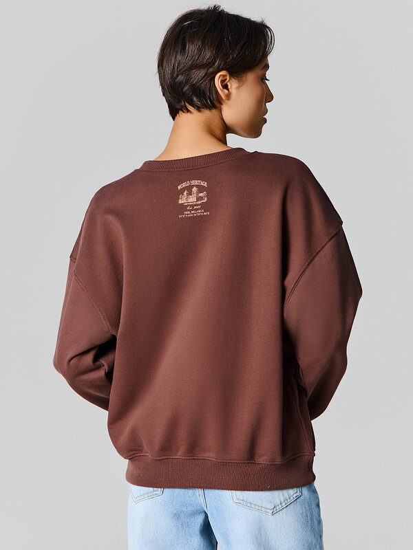 MARK FORMELLE Свитшот 581711 122530 ристретто +печать