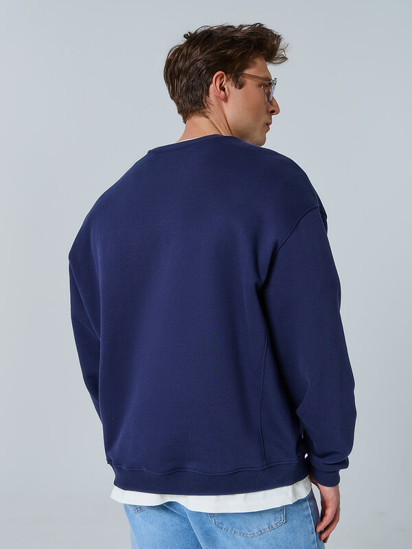 MARK FORMELLE Свитшот 581712 121893 полуночно -синий +печать