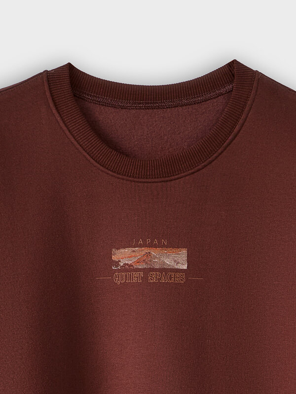 MARK FORMELLE Свитшот 581713 121944 т.шоколадный +печать