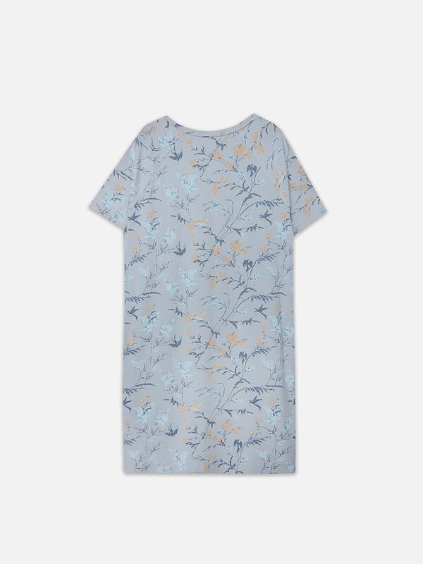 MARK FORMELLE Сорочка 581717 572385 цветочки на сером