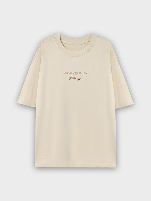 MARK FORMELLE Футболка 581728 111883 песчаное облако +печать